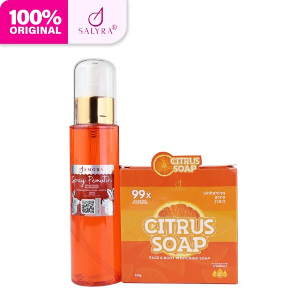 Combo Spray Pemutih & Citrus Soap